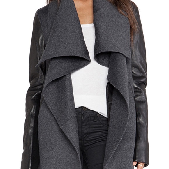 MACKAGE Womens Small Vane Jacket in Gray